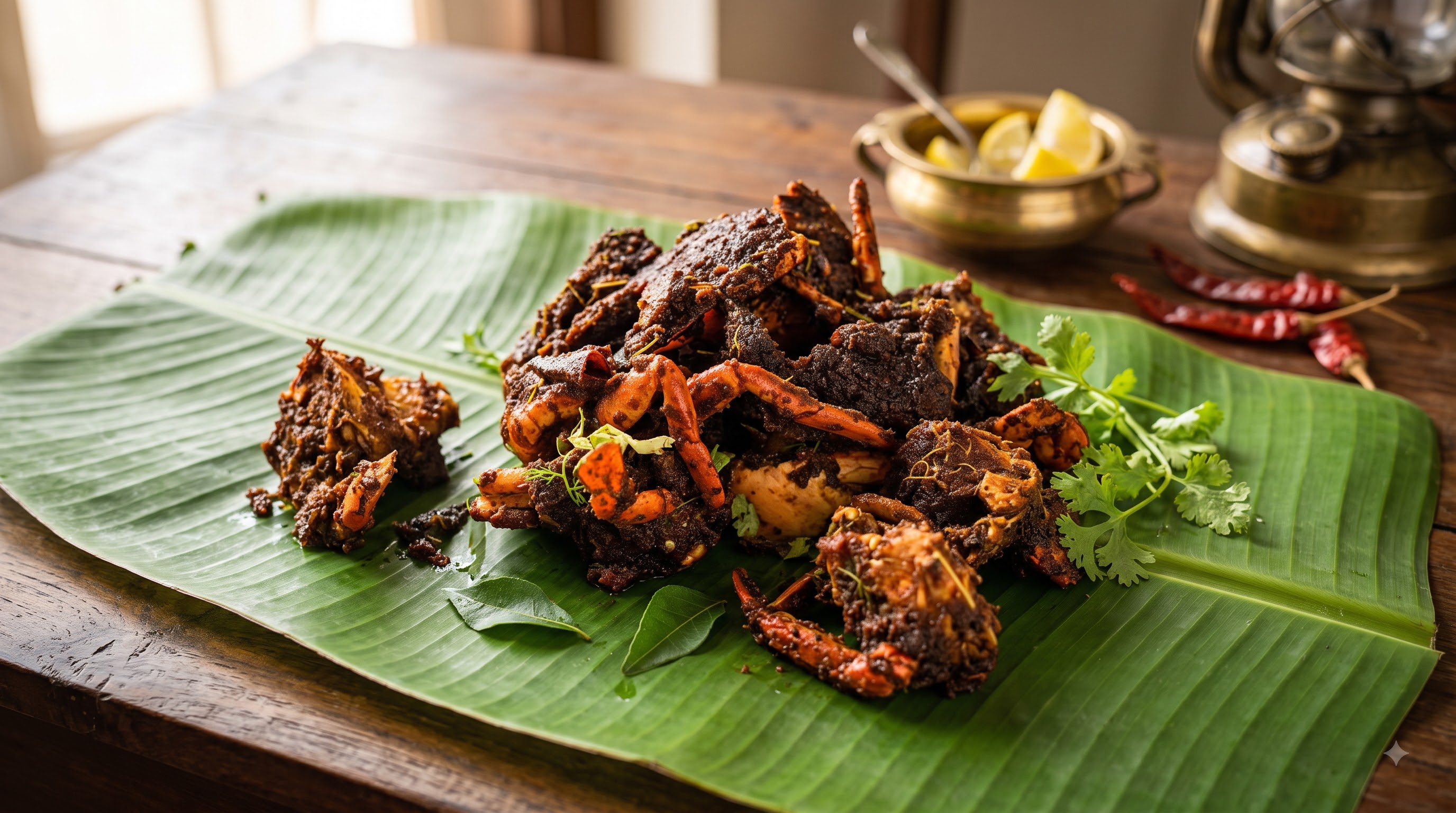 Andhra crab fry