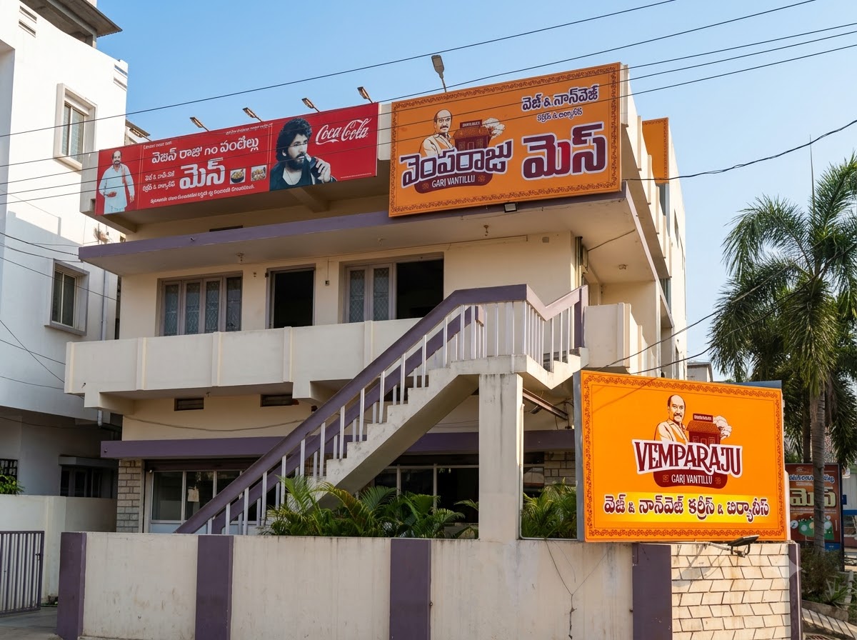 Exterior of Vempa Raju Gari Vantillu